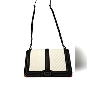 Rebecca Minkoff Love quilted genuine leather crossbody purse